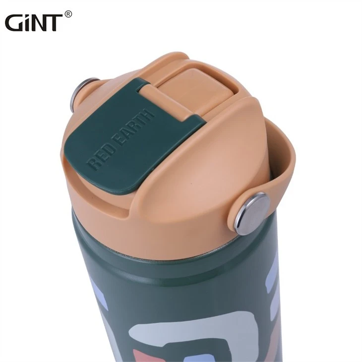 GiNT LOOP2-055Y Good Quality Portable Double Wall Stainless Steel Vacuum Cup Insulated Water Bottles