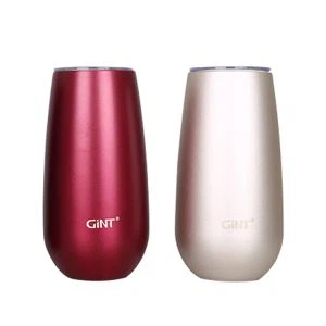 Tumbler rostfritt stål isolerad kaffekopp med lock