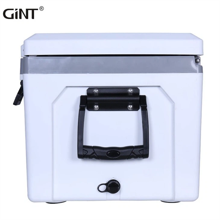 Large Food Drink Storage Insulated Plastic Ice Cooler Box With Handle
