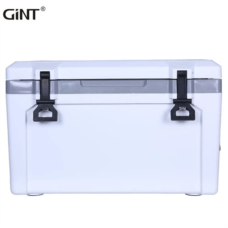 Large Food Drink Storage Insulated Plastic Ice Cooler Box With Handle