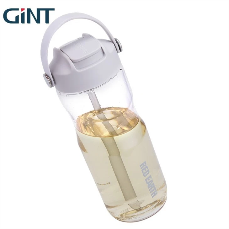china Simple BPA-Free Tritan Plastic Easy Carry Drink Water Bottle With Handle